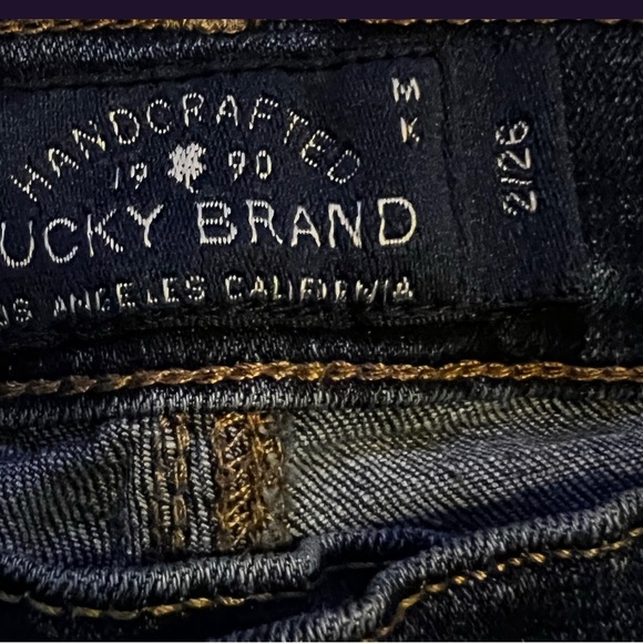 Lucky Brand Skinny Jeans 25/2 - Picture 3 of 5